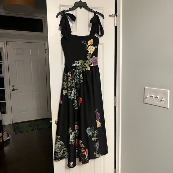 ALICE & OLIVIA "ORIANA" DROP-WASIT DRESS - Picture 7 of 15